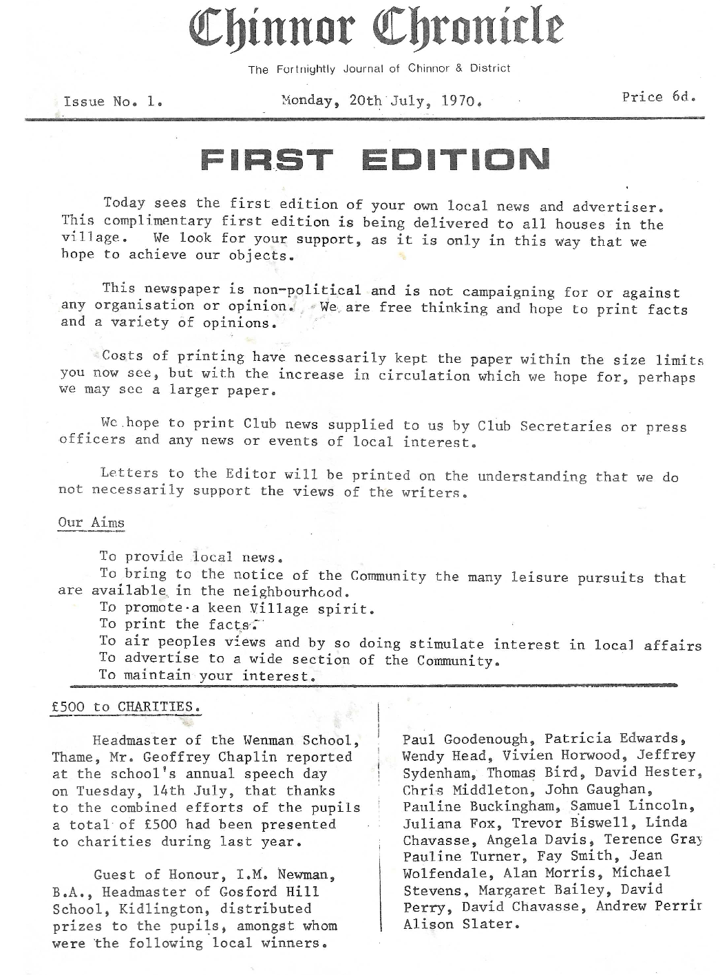 Chronicle Issue 11